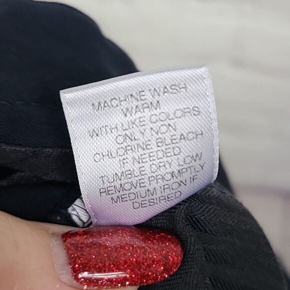 Roundtree & Yorke Men's 42 Adjustable Waist 9" Dress Shorts Flat Front Navy Blue - Picture 8 of 8